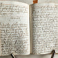 1790 GERMAN RELIGIOUS MANUSCRIPT 411 pages antique VELLUM BINDING