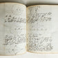 1848 GEOMETRY ILLUMINATED GERMAN MANUSCRIPT on PAPER 170 pages antique