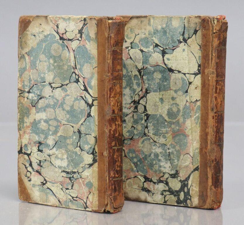 c1800 Expedition of Humphry Clinker by TOBIAS SMOLLET antique 2 VOLS ILLUSTRATED