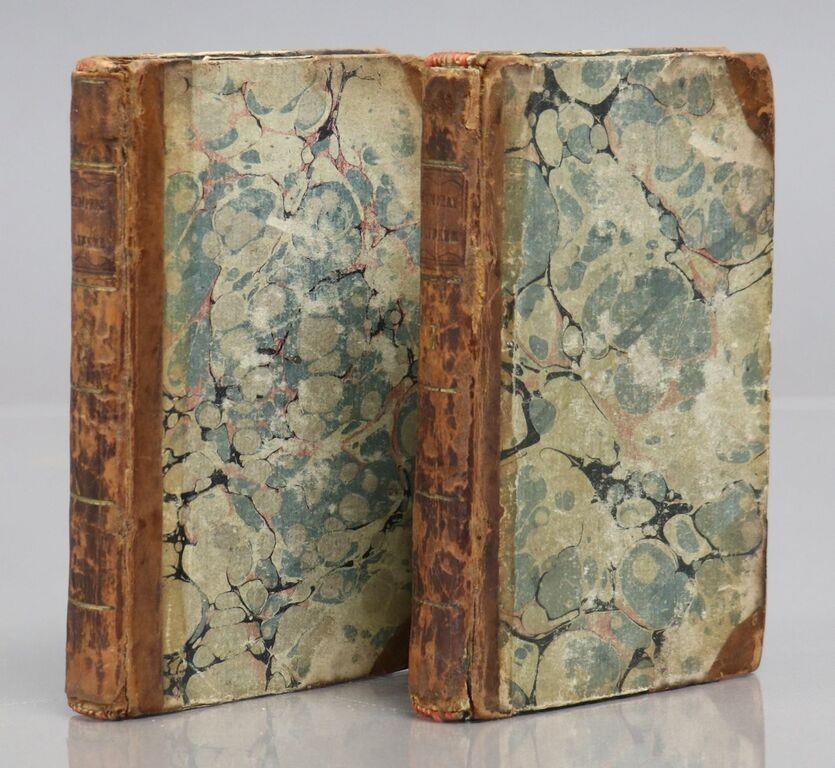 c1800 Expedition of Humphry Clinker by TOBIAS SMOLLET antique 2 VOLS ILLUSTRATED