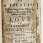 1640 EROTOMANIA CURE OF LOVE EROTIQUE MELANCHOLY antique 1st ENGLISH EDITION