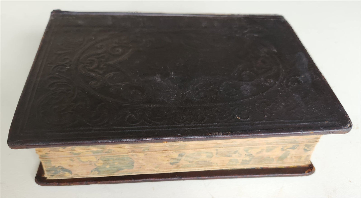 1856 PRAIRIES & ROCKY MONTAIN LIFE CALIFORNIA & OREGON TRAIL antique ILLUSTRATED