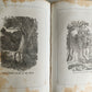 1856 PRAIRIES & ROCKY MONTAIN LIFE CALIFORNIA & OREGON TRAIL antique ILLUSTRATED