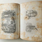 1856 PRAIRIES & ROCKY MONTAIN LIFE CALIFORNIA & OREGON TRAIL antique ILLUSTRATED