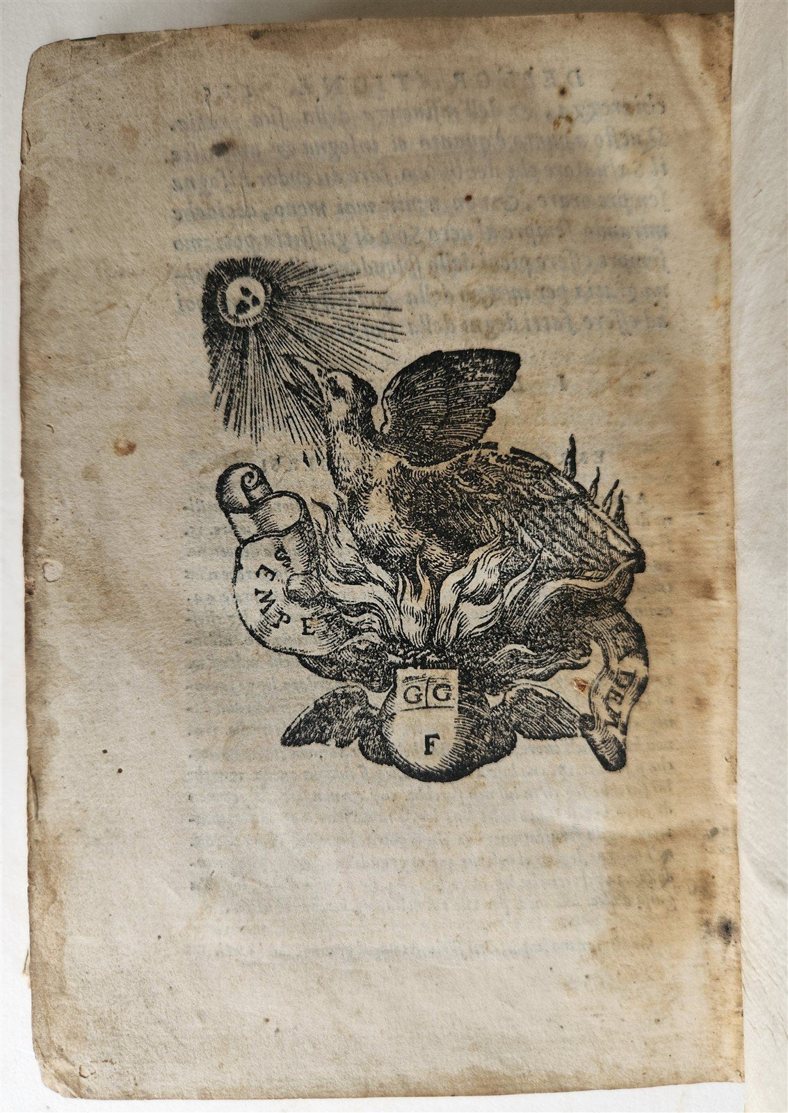 1561 LUIS de GRANADA TRATTATO DELL'ORATIONE ET MEDITATIONE antique VELLUM