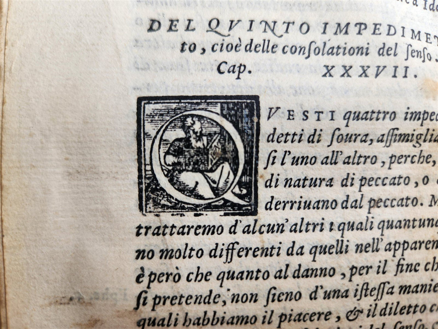 1561 LUIS de GRANADA TRATTATO DELL'ORATIONE ET MEDITATIONE antique VELLUM