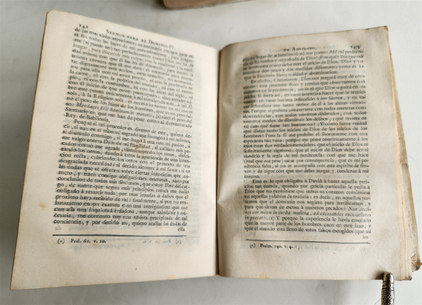 1779 WORKS of LOUIS BOURDALOUE 16 VOLUMES in SPANISH antique VELLUM BINDING