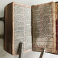 1684 BIBLE in ENGLISH NT w/ BOOK of COMMON PRAYER antique FINE BINDING