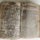1636 BIBLE in ENGLISH OLD & NEW TESTAMENT antique ORIGINAL BINDING illustrated