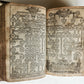 1636 BIBLE in ENGLISH OLD & NEW TESTAMENT antique ORIGINAL BINDING illustrated