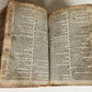 1636 BIBLE in ENGLISH OLD & NEW TESTAMENT antique ORIGINAL BINDING illustrated