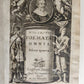 1645 GROTIUS POEMATA antique VELLUM BINDING POETRY