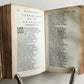 1645 GROTIUS POEMATA antique VELLUM BINDING POETRY
