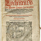 1593 MARTIN LUTHER COLLOQUIA antique VELLUM BOUND FOLIO 16th CENTURY