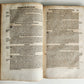 1593 MARTIN LUTHER COLLOQUIA antique VELLUM BOUND FOLIO 16th CENTURY