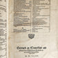1593 MARTIN LUTHER COLLOQUIA antique VELLUM BOUND FOLIO 16th CENTURY