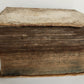 1600 BIBLE in LATIN ILLUSTRATED BIBLIA LATINA antique PIGSKIN BINDING 16th cent.