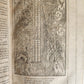 1600 BIBLE in LATIN ILLUSTRATED BIBLIA LATINA antique PIGSKIN BINDING 16th cent.