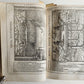 1600 BIBLE in LATIN ILLUSTRATED BIBLIA LATINA antique PIGSKIN BINDING 16th cent.