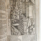 1600 BIBLE in LATIN ILLUSTRATED BIBLIA LATINA antique PIGSKIN BINDING 16th cent.