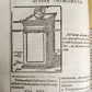 1600 BIBLE in LATIN ILLUSTRATED BIBLIA LATINA antique PIGSKIN BINDING 16th cent.