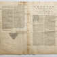 1640 Overijssel NETHERLANDS MAP by WILLEM BLAEU antique AUTHENTIC handcolored