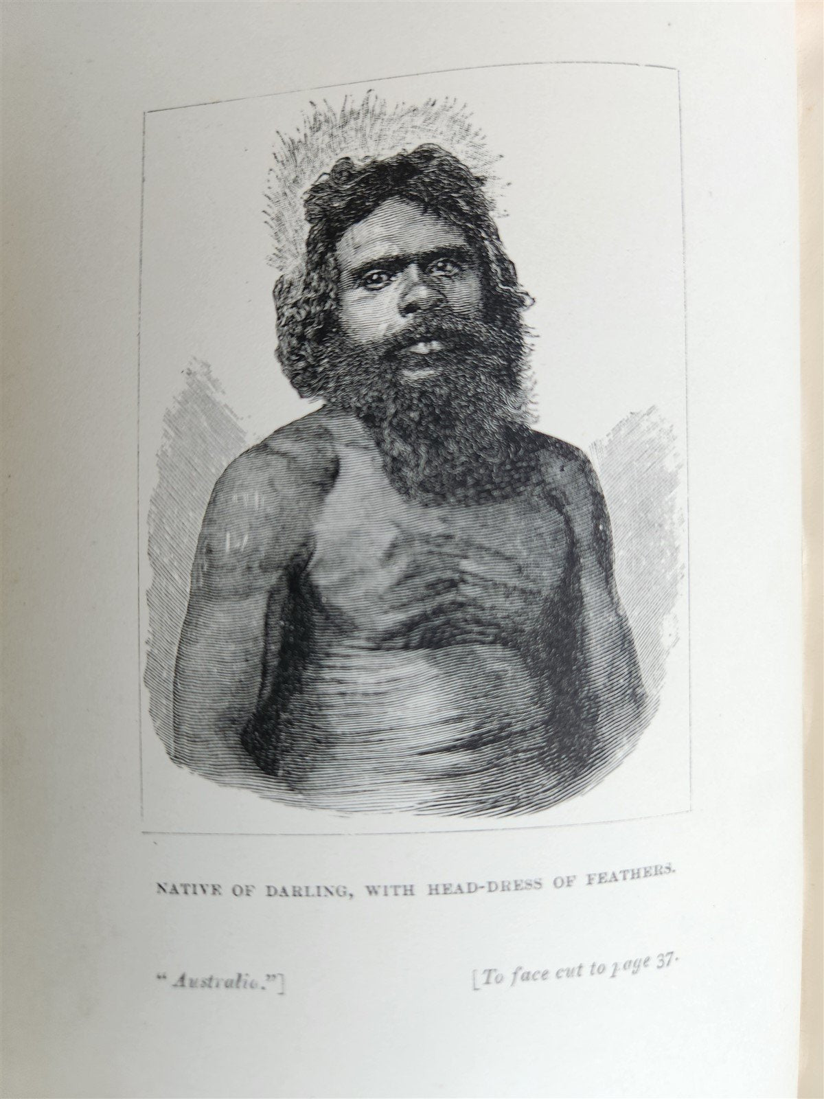 1884 AUSTRALIA THE COUNTRY & ITS INHABITANTS antique ILLUSTRATED