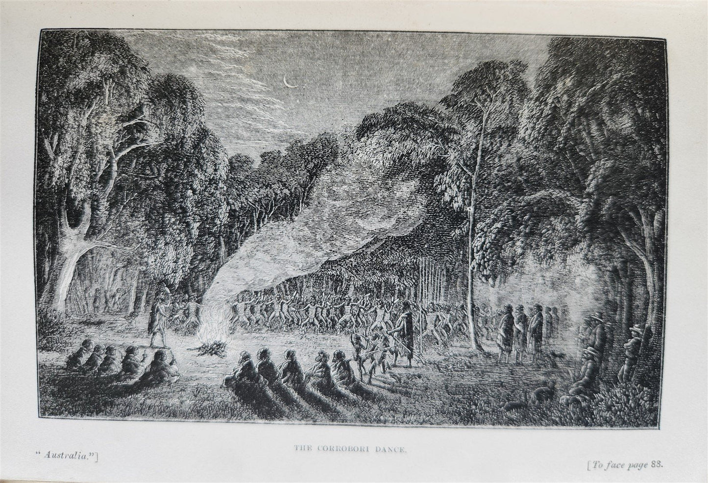 1884 AUSTRALIA THE COUNTRY & ITS INHABITANTS antique ILLUSTRATED