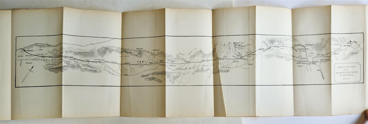 1897 FORTY-ONE YEARS in INDIA by Lord Roberts 2 VOLUMES antique ILLUSTRATED