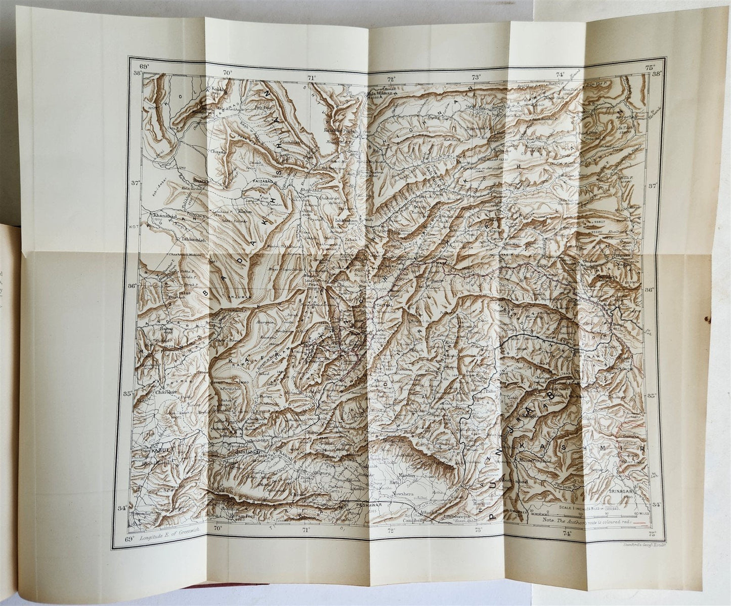 1896 KARIFS of HINDU-KUSH by GEORGE ROBERTSON antique ILLUSTRATED AFGHANISTAN