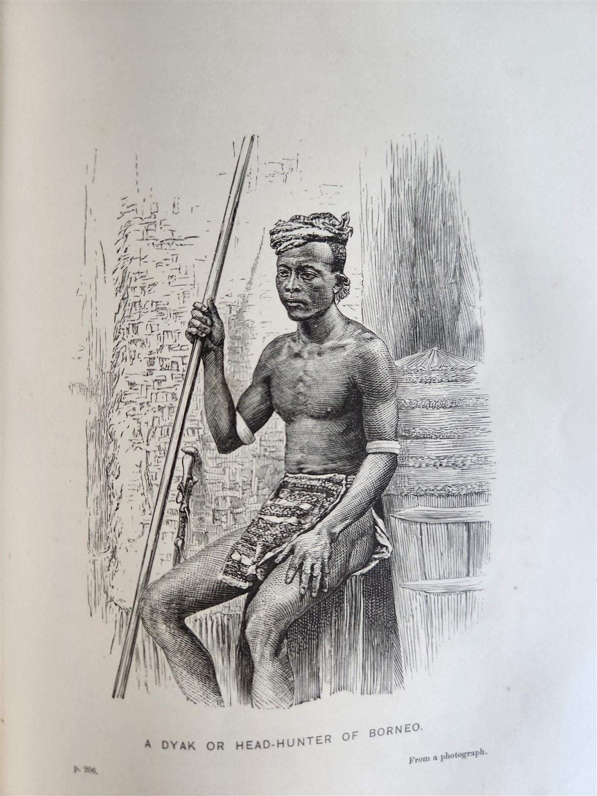 1869 TRAVELS TO EAST INDIAN ARCHIPELAGO antique ILLUSTRATED