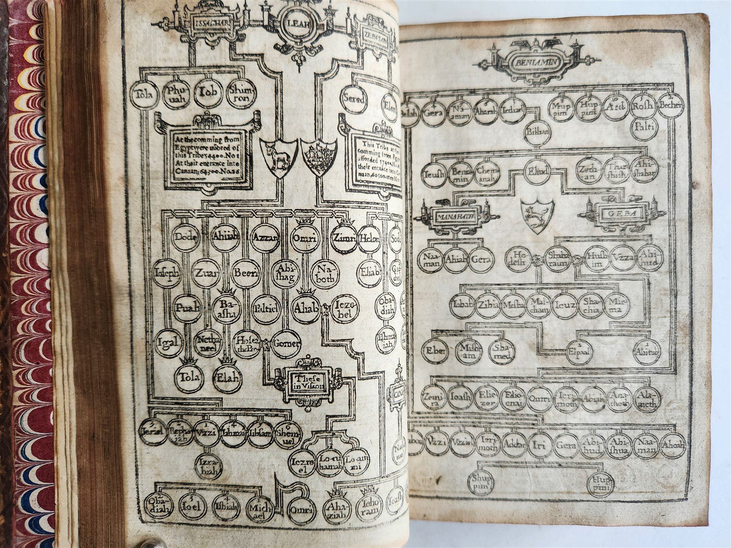 1679 BIBLE in ENGLISH antique OLD & NEW TESTAMENT ORIGINAL BINDING 17th CENTURY