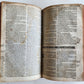 1679 BIBLE in ENGLISH antique OLD & NEW TESTAMENT ORIGINAL BINDING 17th CENTURY