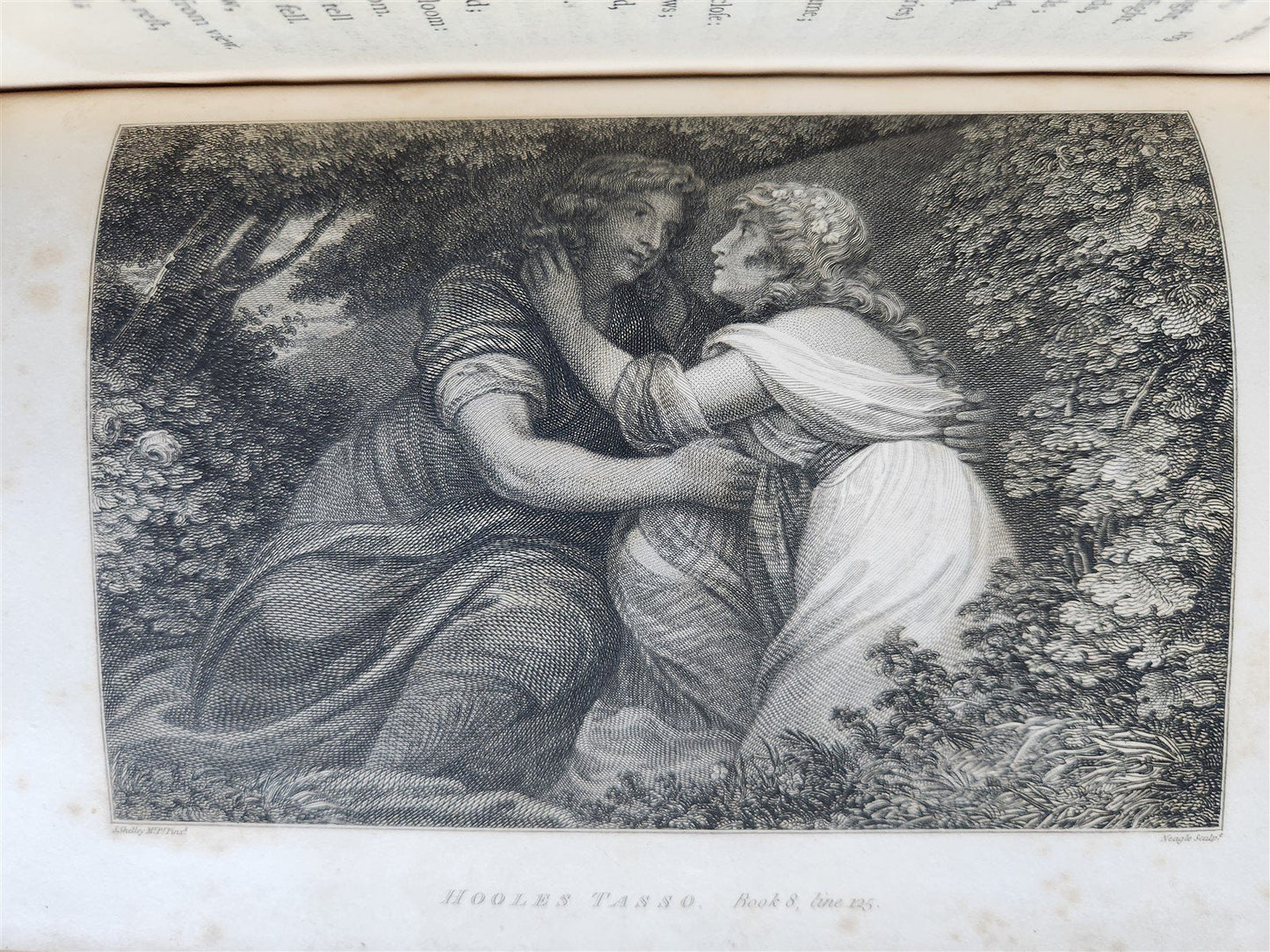 1803 TORQUATO TASSO 2 VOLS JERUSALEM DELIVERED antique ILLUSTRATED in ENGLISH