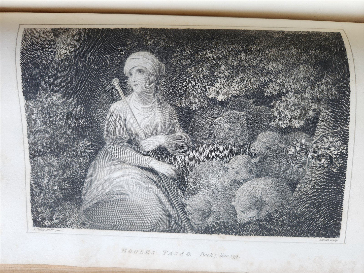 1803 TORQUATO TASSO 2 VOLS JERUSALEM DELIVERED antique ILLUSTRATED in ENGLISH