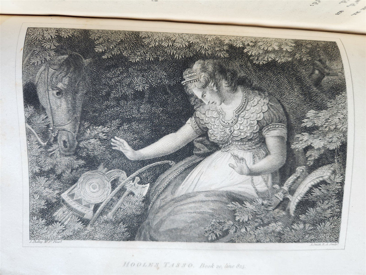 1803 TORQUATO TASSO 2 VOLS JERUSALEM DELIVERED antique ILLUSTRATED in ENGLISH