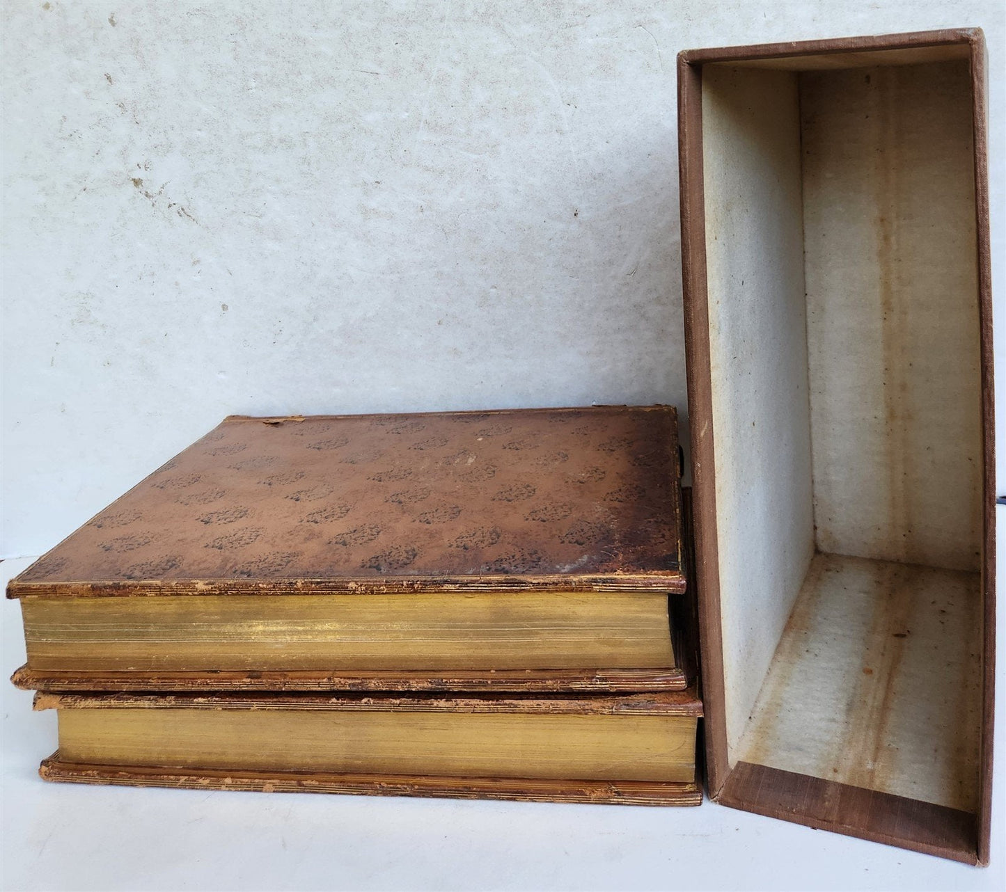 1825 PEPYS'S MEMORIES 2 VOLUMES antique ILLUSTRATED in ENGLISH 1st EDITION folio
