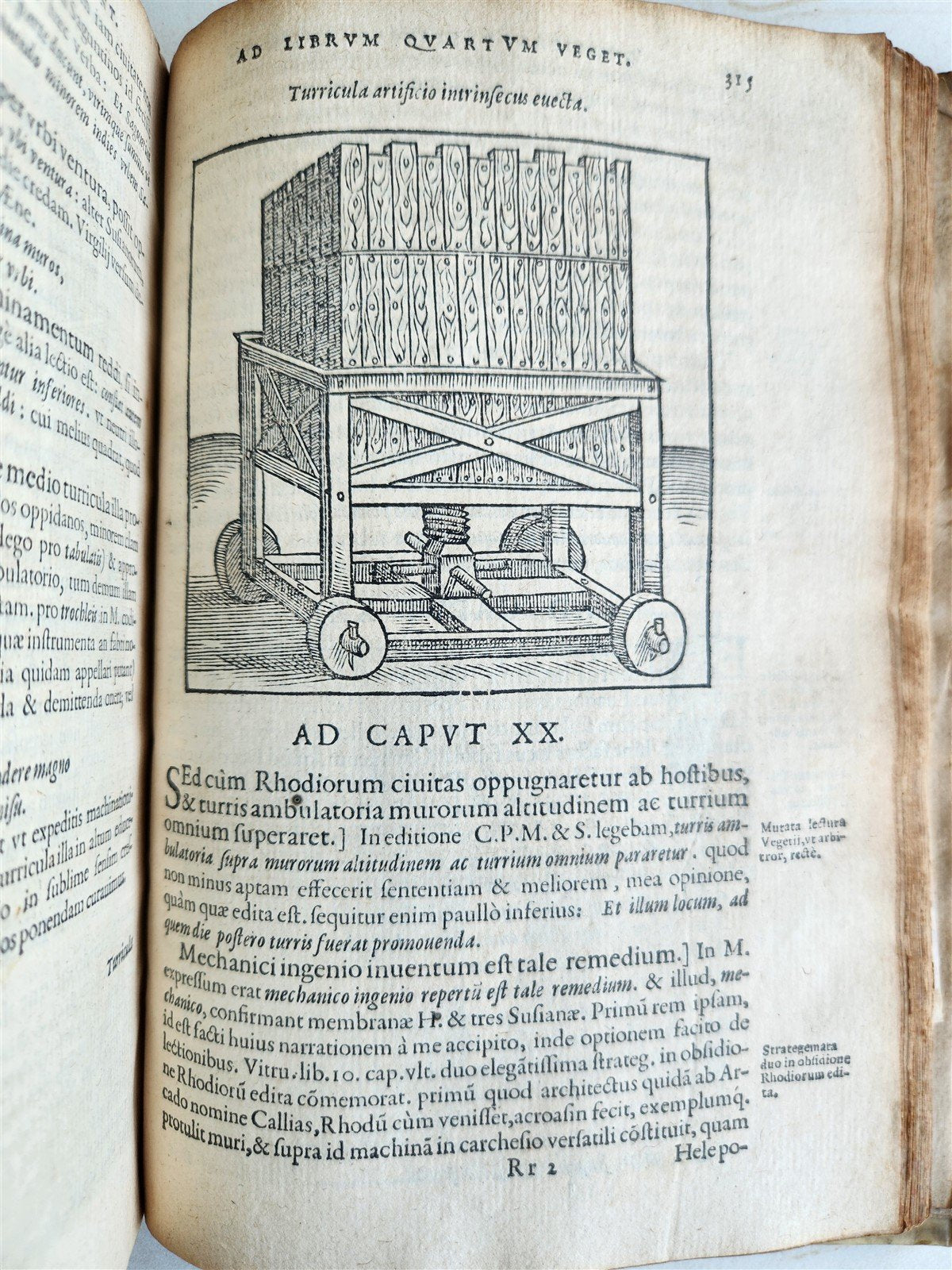1585 MILITARY HISTORY FULLY ILLUSTRATED antique PLANTIN De re militari libri IV