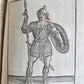 1585 MILITARY HISTORY FULLY ILLUSTRATED antique PLANTIN De re militari libri IV