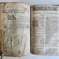 1630 BIBLE in ENGLISH antique 17th CENTURY original binding