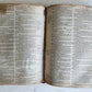 1630 BIBLE in ENGLISH antique 17th CENTURY original binding