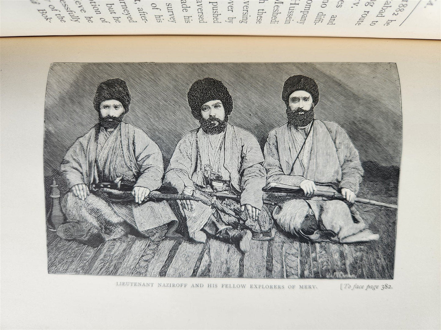 1886 RECONNOITRING CENTRAL ASIA antique ILLUSTRATED Russia and India