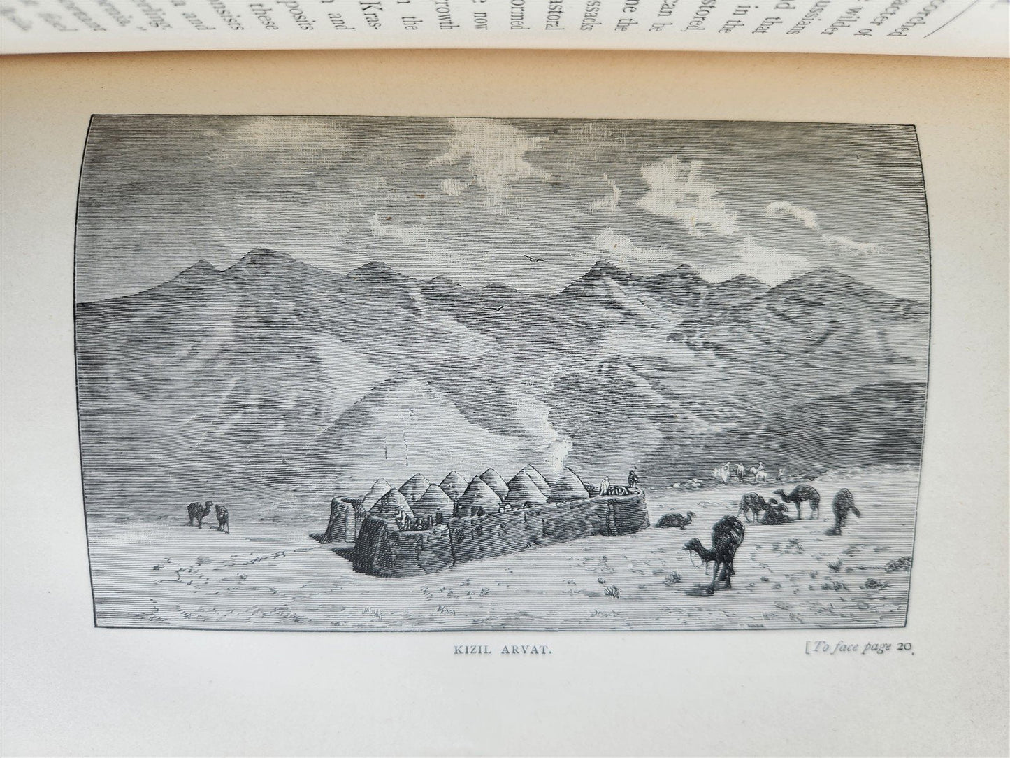 1886 RECONNOITRING CENTRAL ASIA antique ILLUSTRATED Russia and India