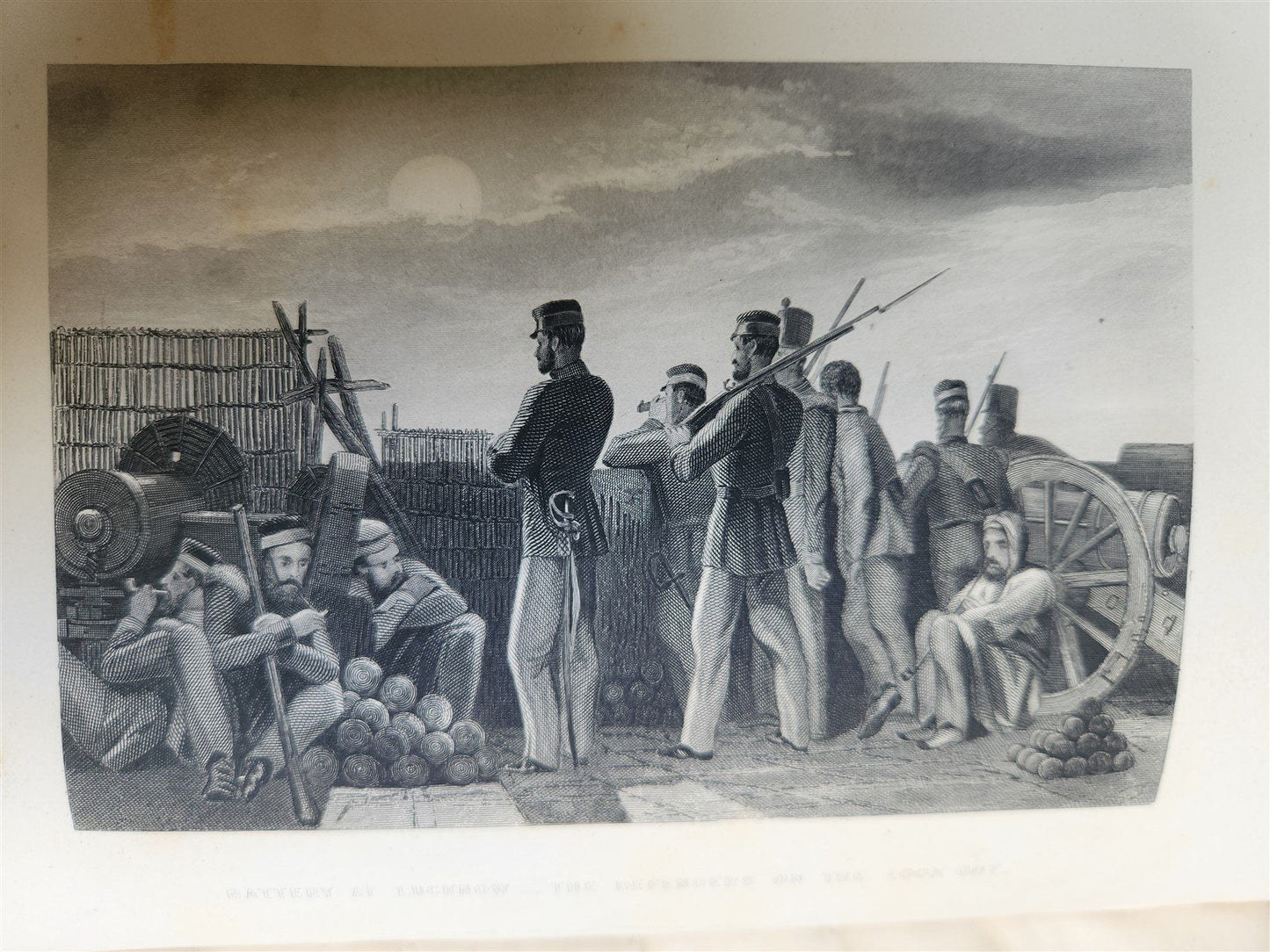 1860s HISTORY of INDIAN MUTINY by CHARLES BALL 2 VOLS antique ILLUSTRATED INDIA