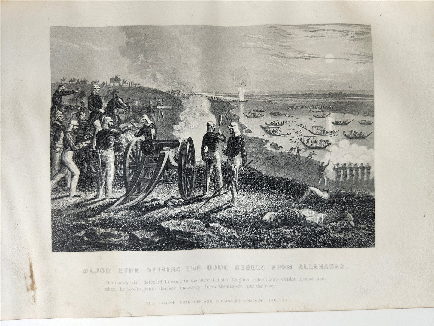 1860s HISTORY of INDIAN MUTINY by CHARLES BALL 2 VOLS antique ILLUSTRATED INDIA