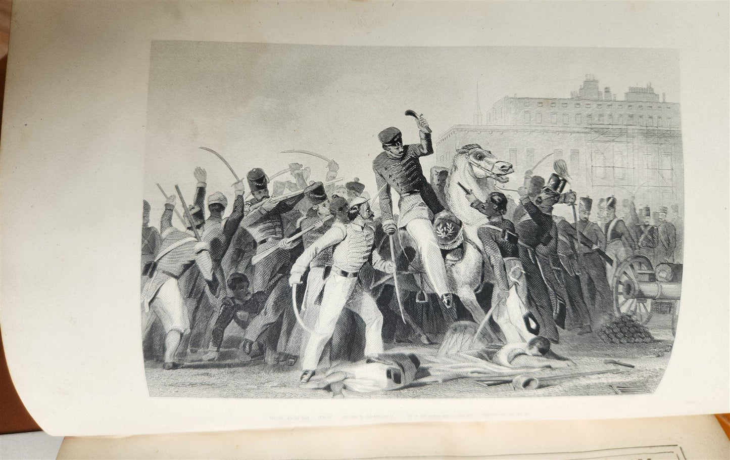 1860s HISTORY of INDIAN MUTINY by CHARLES BALL 2 VOLS antique ILLUSTRATED INDIA