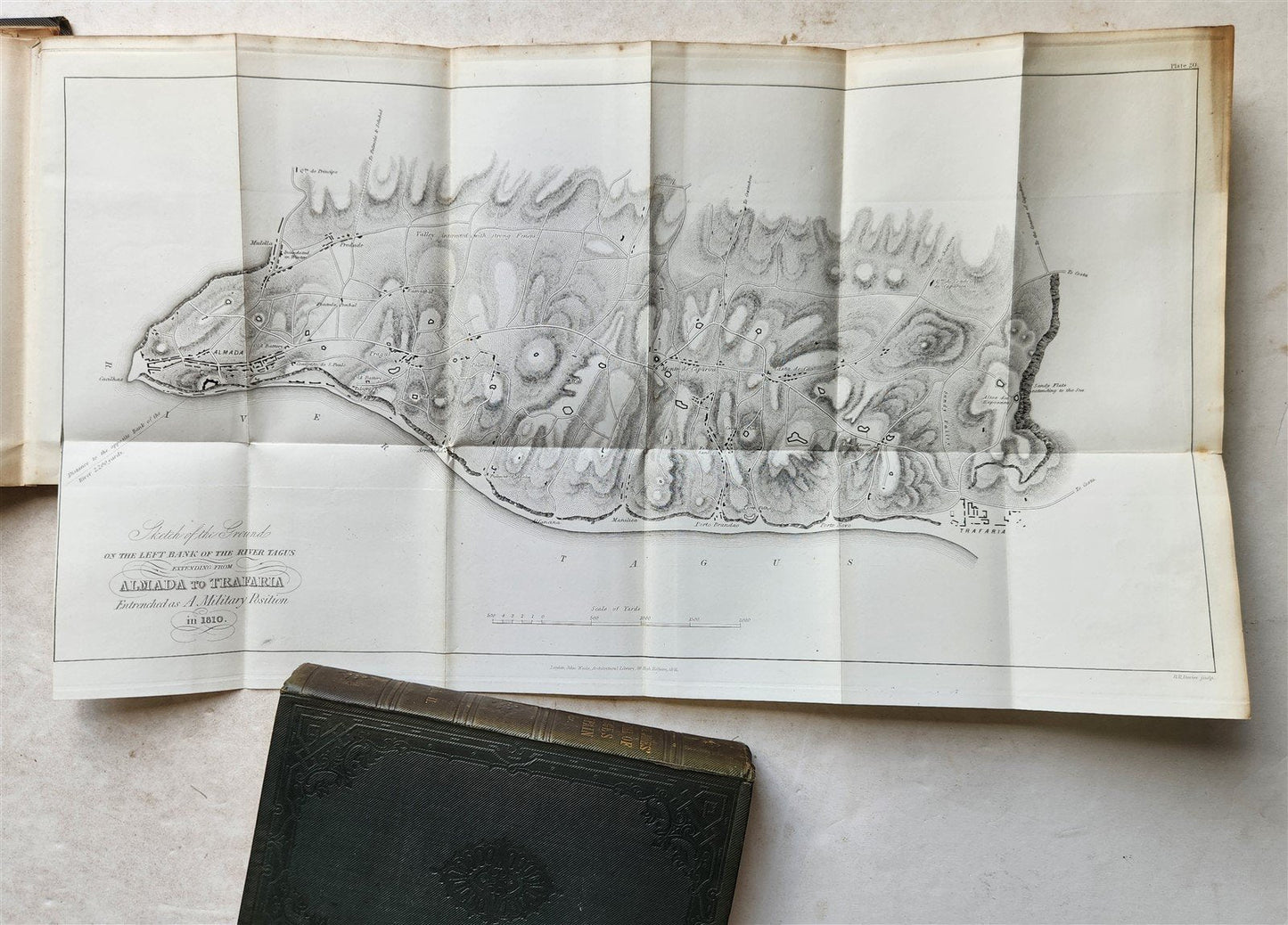 1846 JOURNALS of SIEGES by DUKE of WELLINGTON ARMY in SPAIN antique ILLUSTRATED