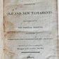 1817 BIBLE in ENGLISH antique HUDSON AMERICANA