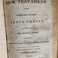 1817 BIBLE in ENGLISH antique HUDSON AMERICANA