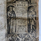 1653 PEARL BIBLE in ENGLISH antique OLD & NEW TESTAMENT pocket size RARE